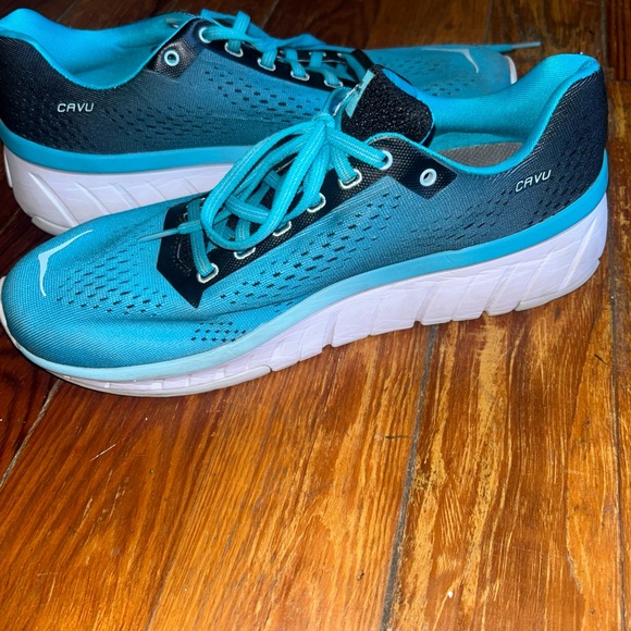 Hoka One One Blue Black Athletic Shoes Lightweight Performance size 9 Women’s - Picture 4 of 8